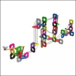 뉴 창작용 골드버그 마블런(107F47H5)-107pcs(풀세트 투석기) SUP