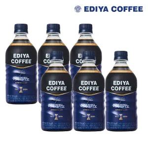 [이디야] 트리플 블랙 아메리카노 500ml 6개