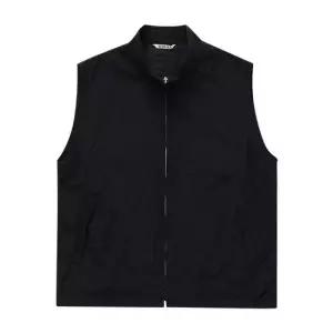 오라리 MUST IT_ 조끼 A24SV02WP BLACK 하이 카운트 울 포플린 남성 베스트