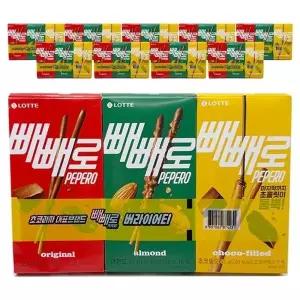 롯데 빼빼로 3번들 123g x 10개입