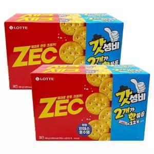 롯데 제크 오리지널 2번들 600g(300gx2) x 2개입