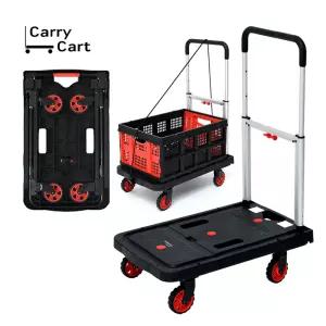 CARRYCART 캐리카트 DM-99F 접이식 손수레 핸드카트 쇼핑 캠핑 폴딩 카트 시장 캐리어