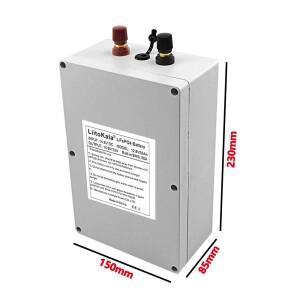 리토칼라 12V20-50Ah 32700 LiFePO4 딥 사이클 충전식 배터리 팩 50A BMS 보호 기능 4000회 수명