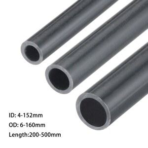 아크릴파이프 OD 6 ~ 160MM 진한 그레이 원형 영향도 급수 정원 고 케이블 파이프 관개 물 PVC 튜브