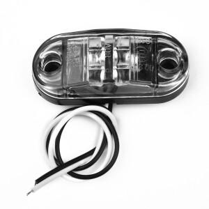보트 사이드 마커 라이트 화이트 전구 DC 10V-30V 부품  액세서리 방수 카라반 표시등 웨지 LED 트레일러