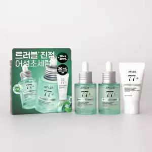 아누아 어성초 77 비3징크 트러블 세럼 30ml 더블기획 (+어성초 수딩크림 20ml)
