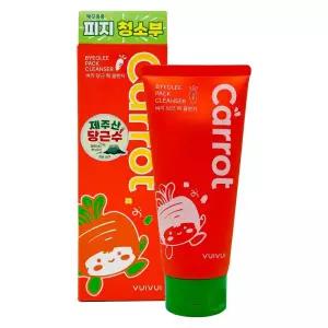 VUIVUI  벼리 당근 팩 클렌저 180g 제주 당근수 피토 뮤신 피지 청소