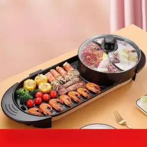 오버오션 삼겹살굽는기계 기계 전기 회전 고기 생선