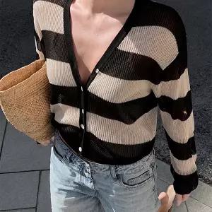 [난닝구] 세란보 단가라썸머가디건