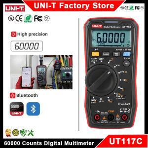 UNI-T UT117C 디지털 멀티미터 60000 카운트 전기 테스터 Loz LPF 블루투스  고 계량기