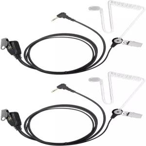 모토로라 라디오용 KANMIT 핀 25mm 이어피스 헤드셋 T200 T260 T600 T800 MH230R MR350R MT350R Walkie