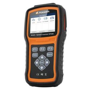 FOXWELL NT530 폭스바겐 및 아우디용 - ABS TPS 모든 SRS 시스템, TPMS 도구 유지 보수 리더 SAS 블리드 에어백 스캐너 코드 리셋 진단 양방향 OBD2 자동차 오일 EPB 서비스 스캔