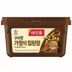 해찬들 구수한 가정식 집된장 2.3kg
