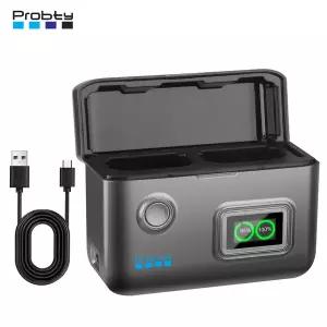 Probty FZ100 배터리 충전기 소니 A7III A7IV A6700 FX3 FX30 A9 A7C A7CII A7RV A7RIII A6600 ZV-E1용 고