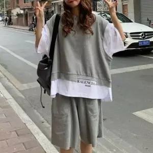 [하프클럽/셀러허브_여성트랜드패션]투피스 상하의세트 빅사이즈 트레이닝