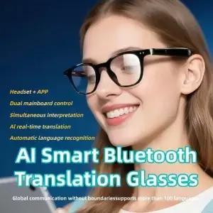GT52 스마트 카메라 안경 AI 00 번역 다기능 터치 스포츠 선글라스 블루투스 통화 음악 플레이어 변색