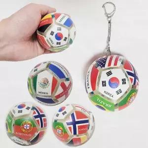 월드축구공 12구 키캡볼 키캡키링 딸깍이 클리커 백참