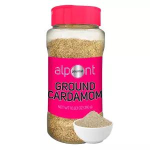 ALPONT 고메 그라운드 그린 카다멈 파우더 스파이스 차 커피 카레에 이상적 093온스(30g)