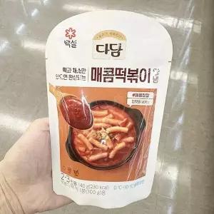 담담 매콤 떡볶이 양념 140g 아이스박스포장
