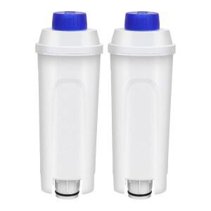 2팩 DLSC002 커피 머신 필터 교체 물 카트리지 활성탄 유연제 ECAM ESAM ETAM BCO EC와 호환 가능