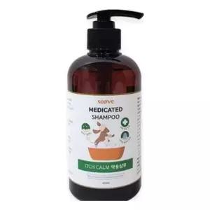 개껌 메디케어 이치캄 약용샴푸 x 10 400ml