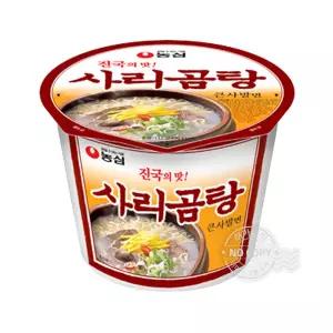 농심 사리곰탕 큰사발 111g x 8개
