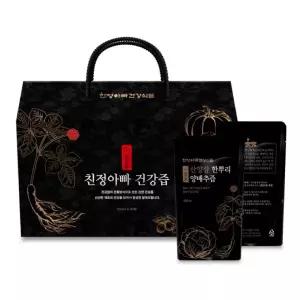 1박스 한뿌리 친정아빠건강식품 양배추즙 산양삼 30포