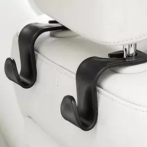 OBDMASTER 4 PCS 카시트 헤드레스트 후크 시트 행거 정리함 보관용 가방 의류 자동차 인테리어 액세서리