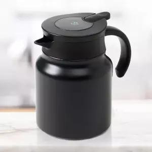 [셀러허브]보온보냉주전자 티웨어 온도표시 보온주전자(900ml) (블랙) 보냉포트 보냉보온주 (S45792286)