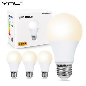 E27 LED 전구 램프, AC 220V, SMD2835, 3W, 6W, 9W, 12W, Lampada 거실, 가정 실내 봄빌라, 로트당 4 개