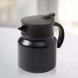 [셀러허브]보온보냉주전자 티웨어 이중진공 보온주전자(750ml) (블랙) 차거름망 보냉보온주 (S45792430)
