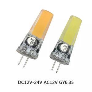 2PCS LED COB 10W GY6.35 G4 12V 디밍 가능 cob2508 led g6.35 12v 크리스탈 라이트