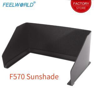 FEELWORLD F570 선쉐이드 선 후드 휴대용 경량 DSLR 카메라 필드 모니터용 유연한 설치
