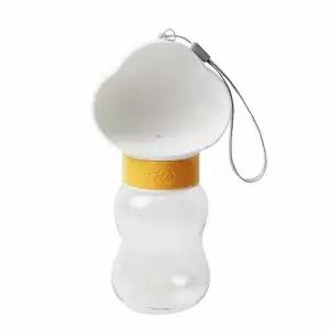 애견 급수기 반려견 물통 산책 물병 350ml 고양이 보틀 물그릇