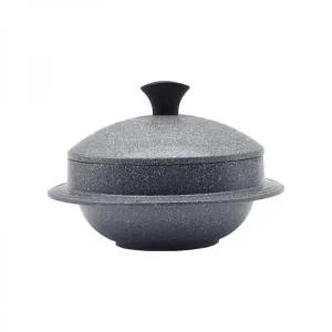 돌솥 무쇠솥 냄비 곰솥 뚜껑 불판 누룽지 뚝배기 찜냄비 18cm