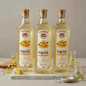 사조 카놀라유 900mL 3개