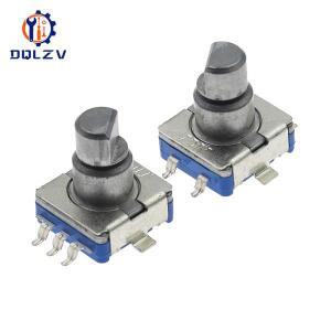 SMD 타입 로터리 인코더 스위치, 푸시 단추 30 핸들 길이 10mm 하프 샤프트, EC11 5 핀, 개