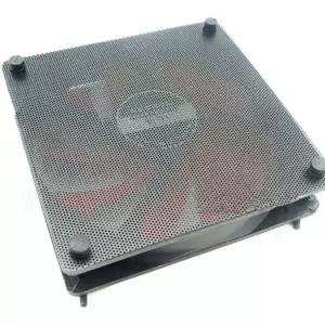 절단 가능 블랙 PVC PC 선풍기 먼지 필터 방진 케이스 컴퓨터 메쉬 냉각 초미세 방진 커버 120mm 5 개