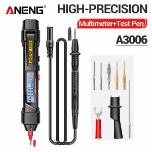 ANENG A3006 멀티미터  펜 AC/DC 전압 커패시턴스 저항 4000 카운트 다기능 NCV 유도