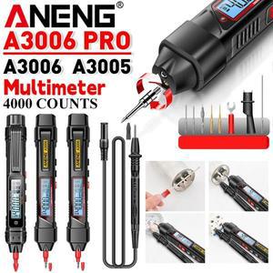 디지털 전압  펜 ANENG A3006/A3005 멀티 미터 4000 카운트 유형 메트로 Automotriz 다이오드 도구