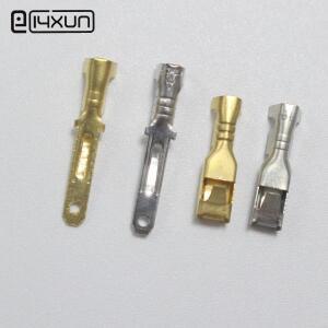 50pcs 2.8mm 압착 단자 여성 스페이드 커넥터  자동차 릴레이 회로 기판 용 케이스