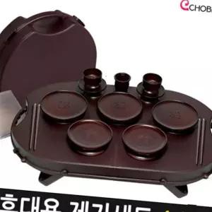 (다올)휴대용 제기세트 14P 성묘 제사 한식제기