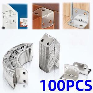 50/10PCS 앵글 아이언 보드 테이블, 의자, 캐비닛, 옷장, 고정 커넥터, 90도 플레이트 브래킷