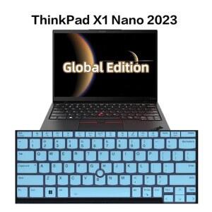 2022 실리콘 노트북 키보드 커버 스킨, 레노버 씽크패드 X1 나노 2023 3 세대, X13s (13 인치 스냅드래곤)