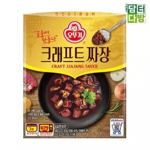 오뚜기 크래프트 짜장 200g X 12개