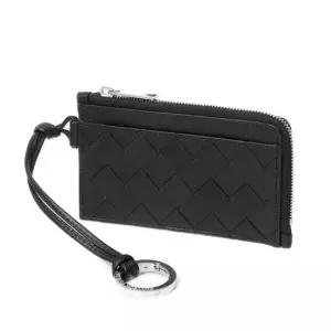 보테가베네타 MUST IT_BOTTEGA VENETA 인트레치아토 L 지퍼 스트랩 카드 홀더 775544 VCPQ3 8803