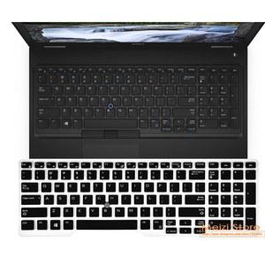 실리콘 노트북 키보드 커버 스킨 Dell Latitude 15 E5570 5550 5580 5590 5591 Precision 3510 3520 7510 7520 7710 7720 15.6