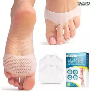 [텐제로]운동화 구두 하이힐 앞발바닥 충격흡수패드 앞꿈치깔창 6쌍세트 23INSOLE_GEL