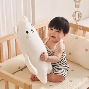 [린넨엔어너더]블랑 듀라론 냉감 아기 애착인형 곰 유아 쿠션