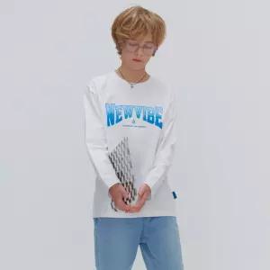 [국내당일]오션스카이 [3color]남아 심플 레터링 싱글 T-SHIRT 티셔츠 반팔티 셔츠 - 멀티
